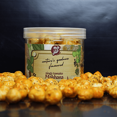 Gourmet zingy Tomato Makhana 50 Grams Gourmet zingy Tomato Makhana 50 Grams