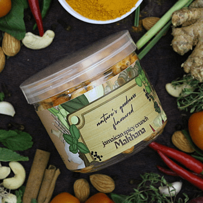 Gourmet Jamaican Spiced Crunchy Makhana 50 Grams