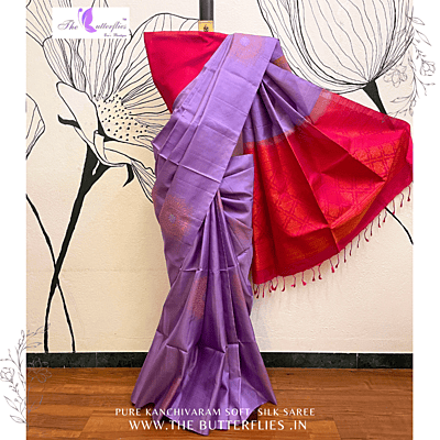 Kanchivaram soft silk saree SJSSSIL21283