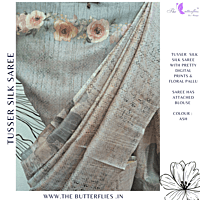 TUSSER SILK SAREE SFHSTSK23691