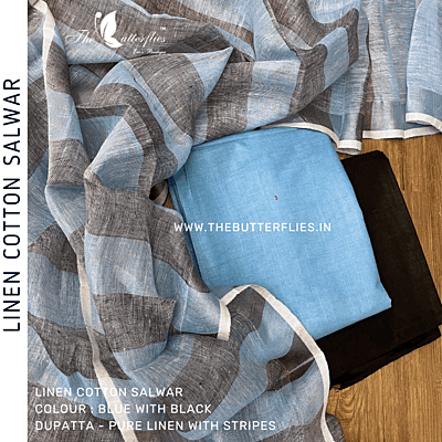 PURE LINEN COTTON SALWAR YBRCLCS22933