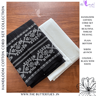 HANDLOOM COTTON CORD SET MAHCHAC24396
