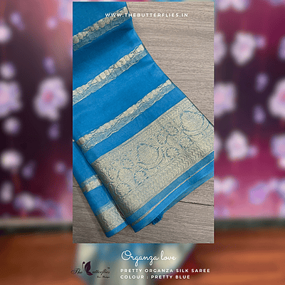 ORGANZA SILK SAREE ISHSORZ22015