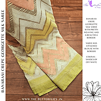 BANARASI CREPE GEORGETTE SILK SAREE  SFHSCRE24596