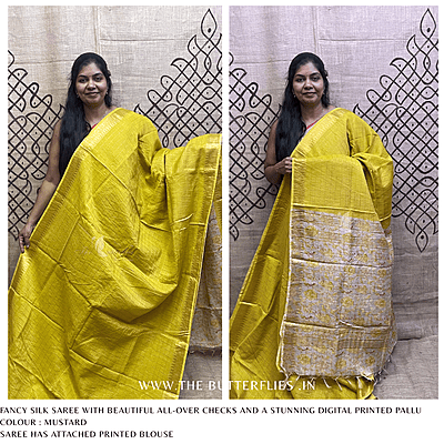 FANCY SILK SAREE SFHSTUS24619