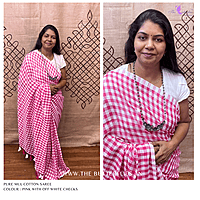 MUL COTTON SAREE SHDSMCS24733