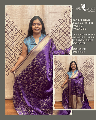 GAJJI SILK SAREE  MHTSSIL24848