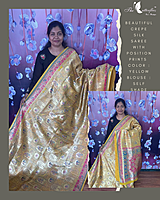 CREPE SILK SAREE RJASPMS24877