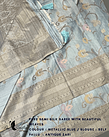 PURE SEMI SILK SAREE PFLSSIL25040 PURE SEMI SILK SAREE PFLSSIL25040