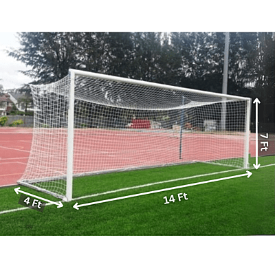 Football Goalpost Net (Heavy Quality) - Pair