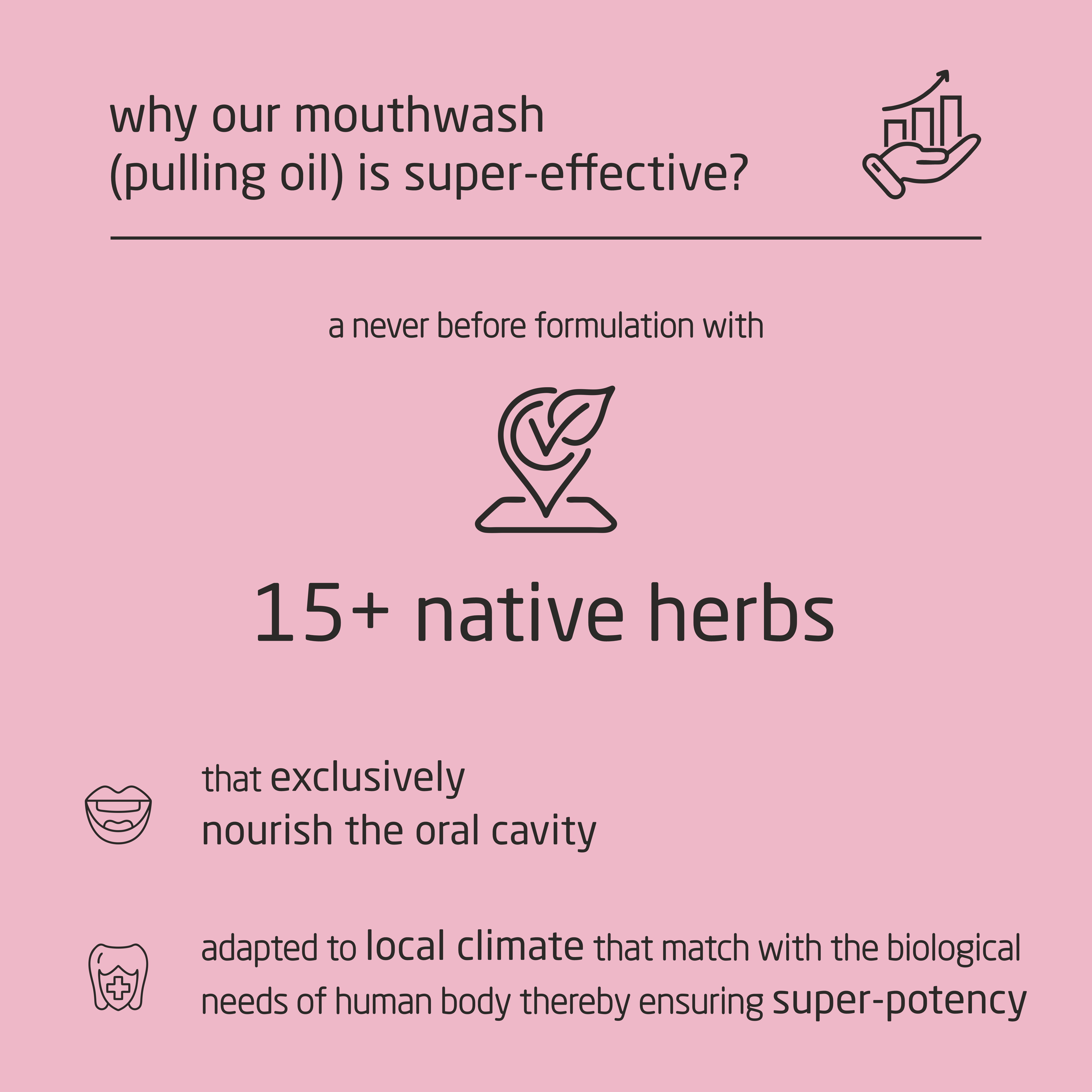 Premium Herbal Cold-Infused Mouthwash (Pulling Oil) - 100ml Premium Herbal Cold-Infused Mouthwash (Pulling Oil) - 100ml