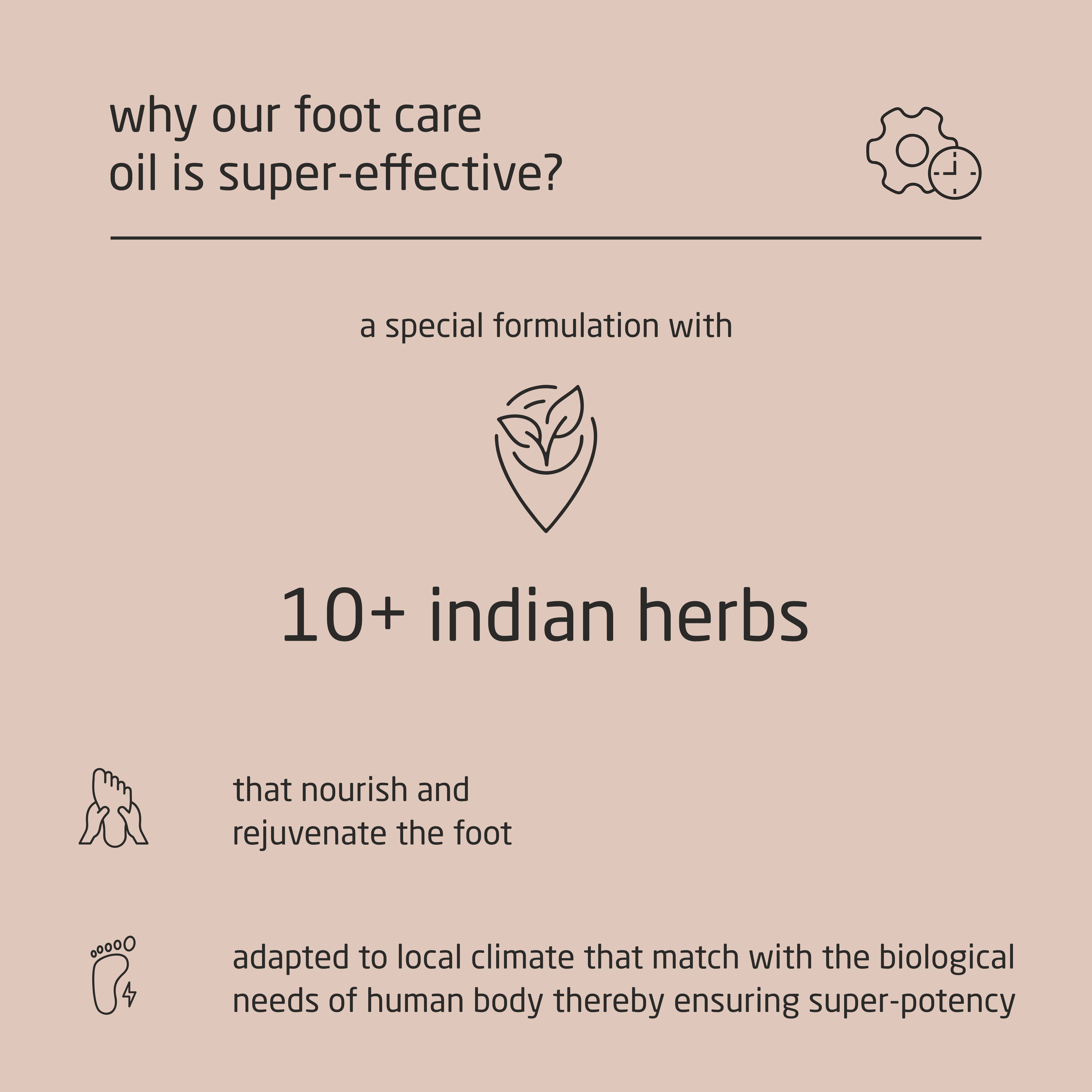 Premium Herbal Cold-Infused Foot Care Oil - 100ml
