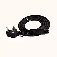 Geonix 1.5 Meter Laptop Power Cable, Black- GXLPC1.5