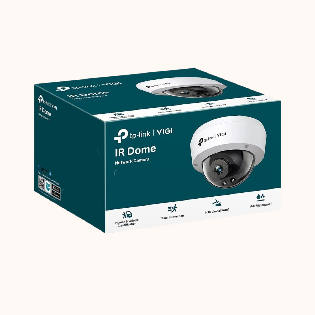 TP-Link VIGI (4mm) 3MP IR Dome Network Camera-C230I