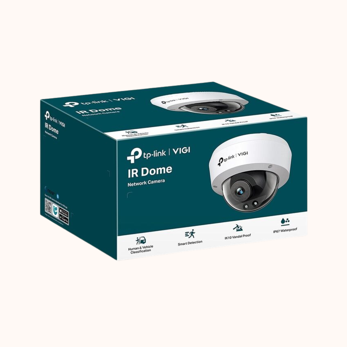 TP-Link VIGI (2.8mm) 2MP IR Dome Network Camera-C220I