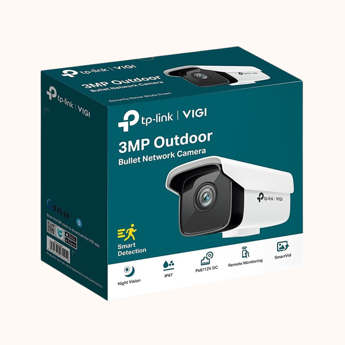 TP-Link VIGI (4mm) 3MP Outdoor Bullet Network Camera-C300HP V2