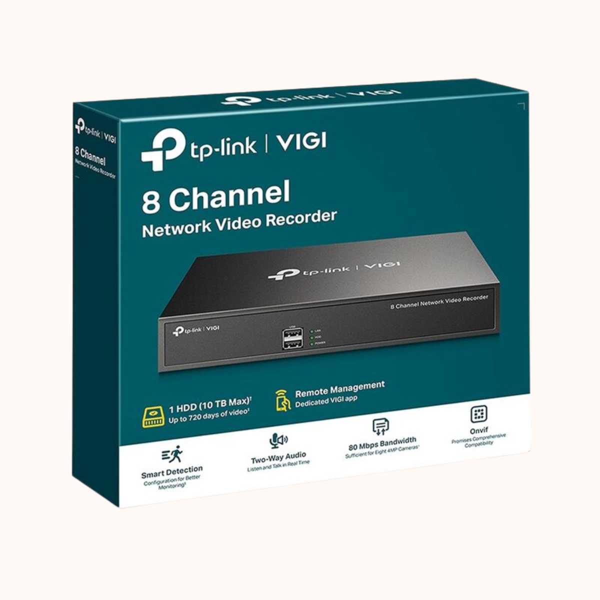 TP-Link VIGI 8 Channel Network Video Recorder-NVR1008H