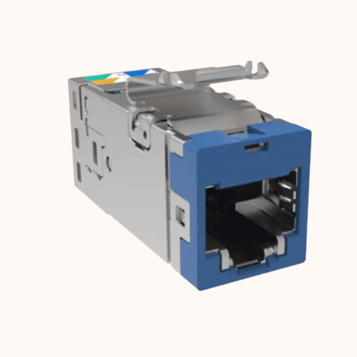 CommScope Cat6A LAN I/O-Green, (2153449-X)
