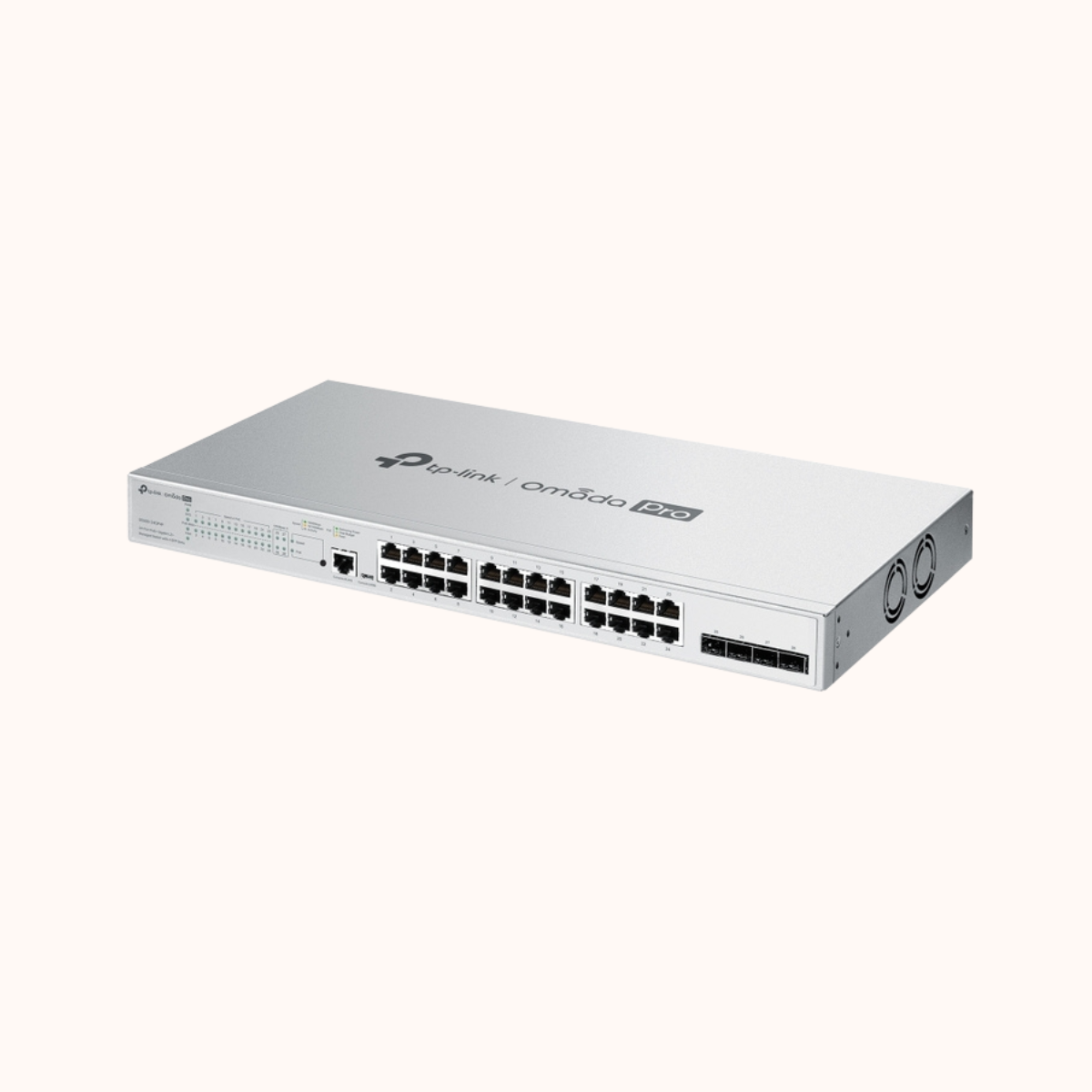 TP-Link Omada Pro 24-Port PoE+ Gigabit L2+ Managed Switch 4 SFP Slots-S5500-24GP4F