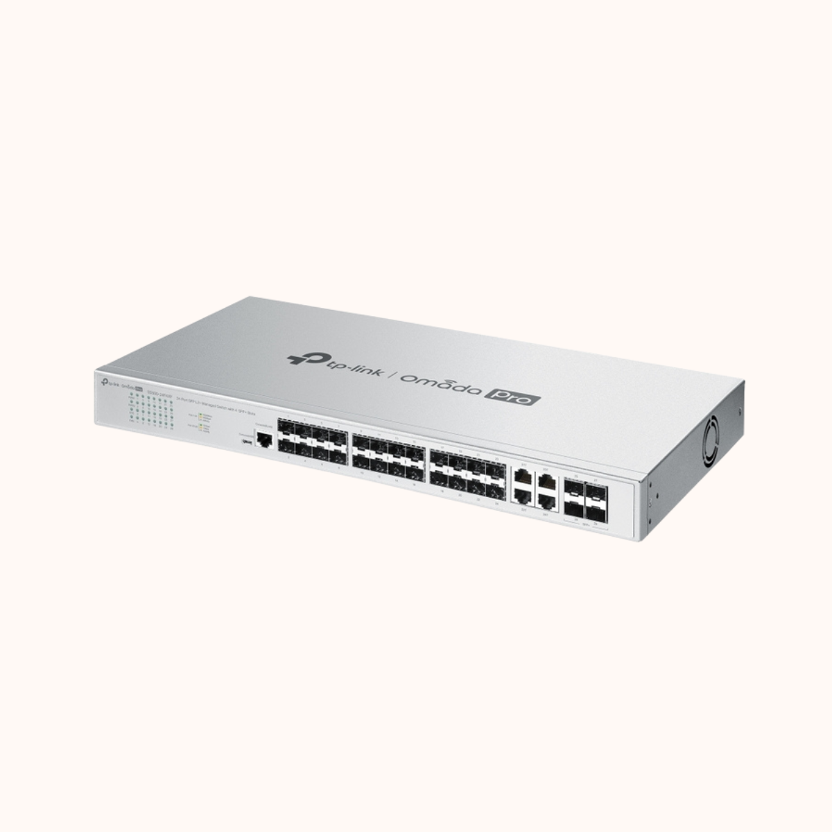 TP-Link Omada Pro 24-Port SFP L2+ Managed Switch 4 SFP+ Slots-S5500-24F4XF