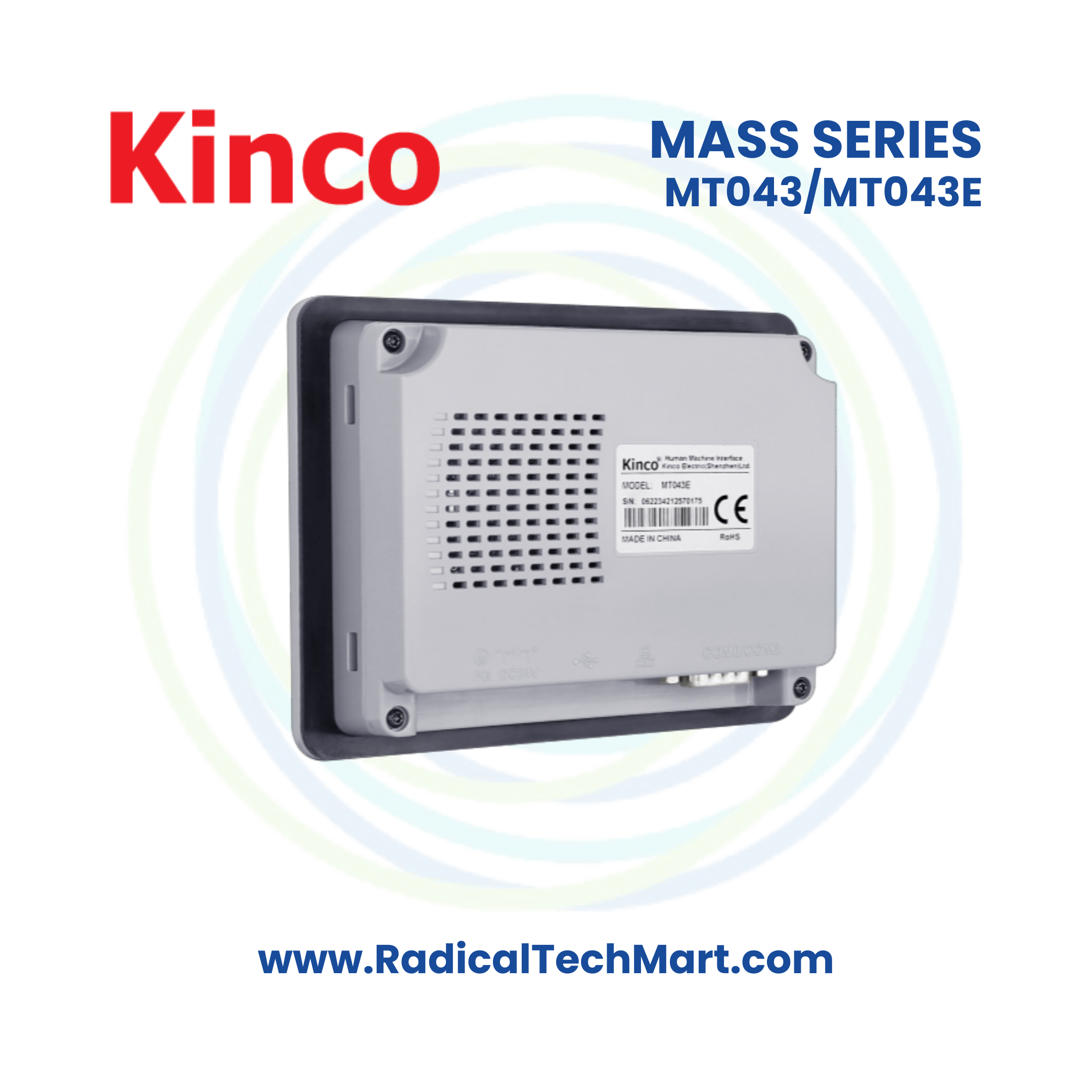MT Series 4.3" HMI