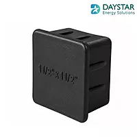 1.5" x 1.5" Closing End Cap for Square Pipe