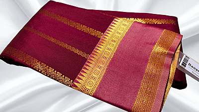 Banarasi Grand Silk Saree - Maroon