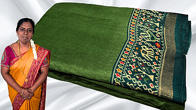 Navjivan Soft Classy Saree - Moong Green Navjivan Soft Classy Saree - Moong Green