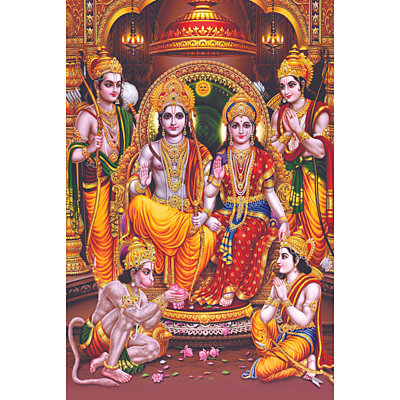 Creopix Shree Ram Darbar 208