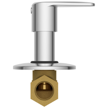 AL-1423 Concealed Stop Cock 15mm Body With Upper Part Set