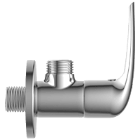CM-2504 Angle Cock With Wall Flange