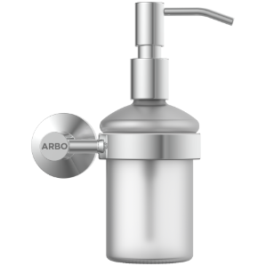 LE-06-Lexus Liquid Soap Dispenser With Brass Pump-Chrome