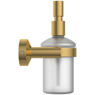 LE-GG-06 Lexus Liquid Soap Dispenser With Brass Pump-Glossy Gold