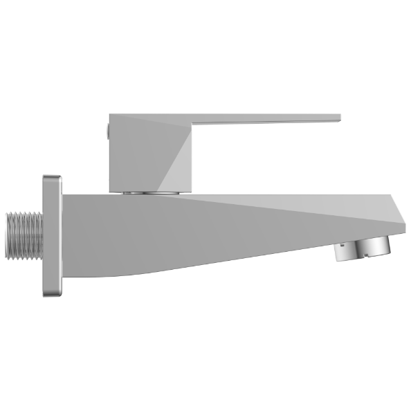 LV-2003 Long Nose Bib Tap With Wall Flange