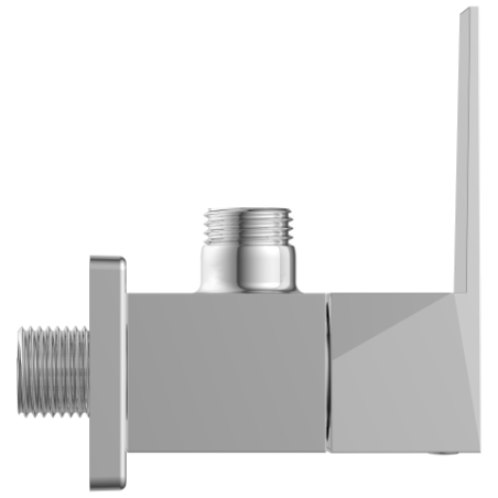 LV-2004 Angle Cock With Wall Flange
