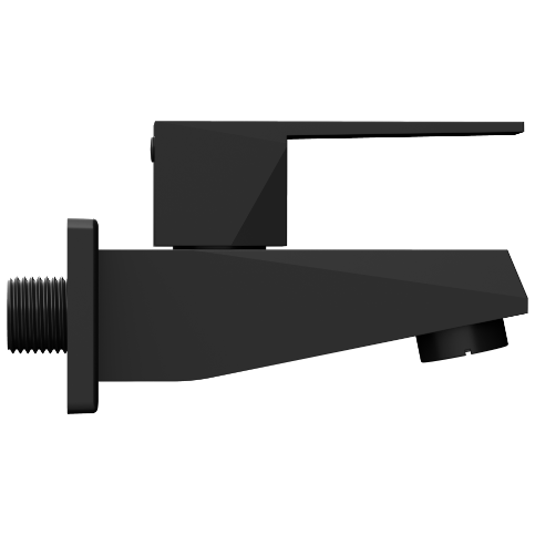 LV-MB-2002 Bib Tap With Wall Flange (Matt Black)