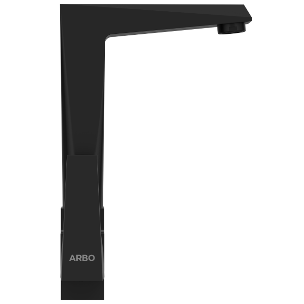 LV-MB-2011 Swan Neck With Swinging Spout (Table Mounted Model) (Matt Black)