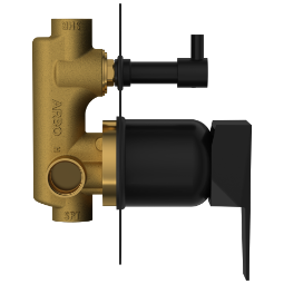 LV-MB-2052 High Flow Diverter Body With Upper Part Set (Matt Black)