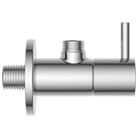 LX-1304 Angle Cock With Wall Flange