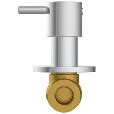 LX-1323 Concealed Stop Cock 15mm Body With Upper Part Set