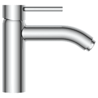 LX-1327 Single Lever Basin Mixer With Braided Hoses (Table Mounted Model)