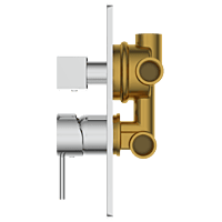 LX-1353 2 Inlet 3 Outlet High Flow Diverter Body With Upper Part Set