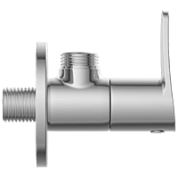PR-2104 Angle Cock With Wall Flange