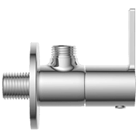 RL-4604 Angle Cock With Wall Flange