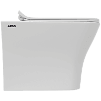 EWC-25111PP Cosmo Washdown EWC S Trap (4" Trap) With Gasket And Installation Kit With Normal Close Seat Cover, Hinges, Fixing Accessories