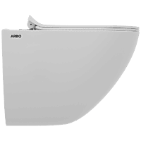 WHC-18322UF Kia Rimless Blind Installation Wall Hung Closet With UF Soft Close Seat Cover, Hinges, Accessories Set