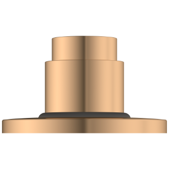 UPR-RG-01 Exposed Part Kit Of Forged Metropole WC Flush Valve With Fitting Sleeve With Operating Lever, Round Wall Flange & Cartridge (Rose Gold)