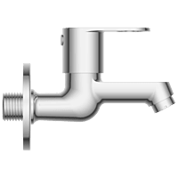 NE-1602 Bib Tap With Wall Flange