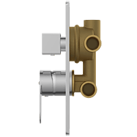 SL-2653 2 Inlet 3 Outlet High Flow Diverter Body With Upper Part Set