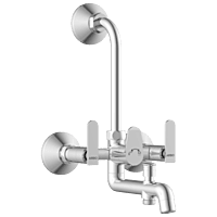 IX-2822 Wall Mixer 3 In 1 With Connecting Legs With Wall Flange